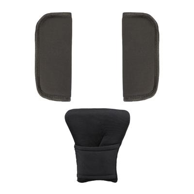 Bequeme Anti-Scheuer-Babywagen-Gurtpolster Baumwolle Polyester Schrittschutz Einfache Montage für Kinderwagen