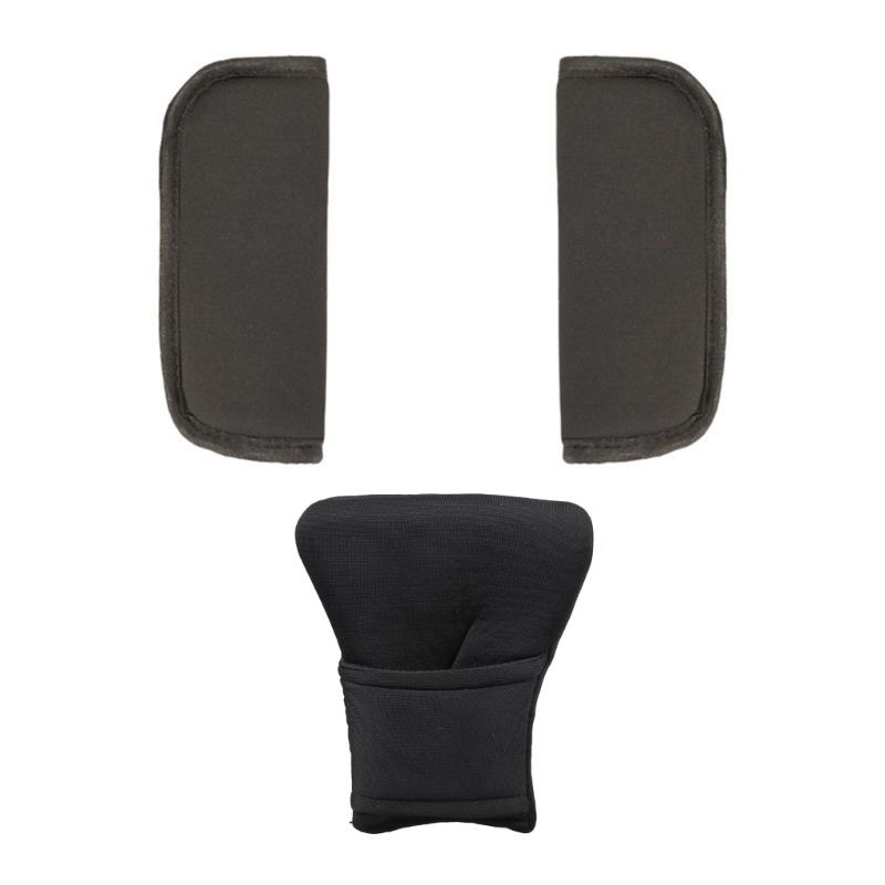 Harnais de Poussette Bébé Anti-frottement Confortable Coussinet Protection Entrejambe Coton Polyester Installation Facile Pour Poussettes