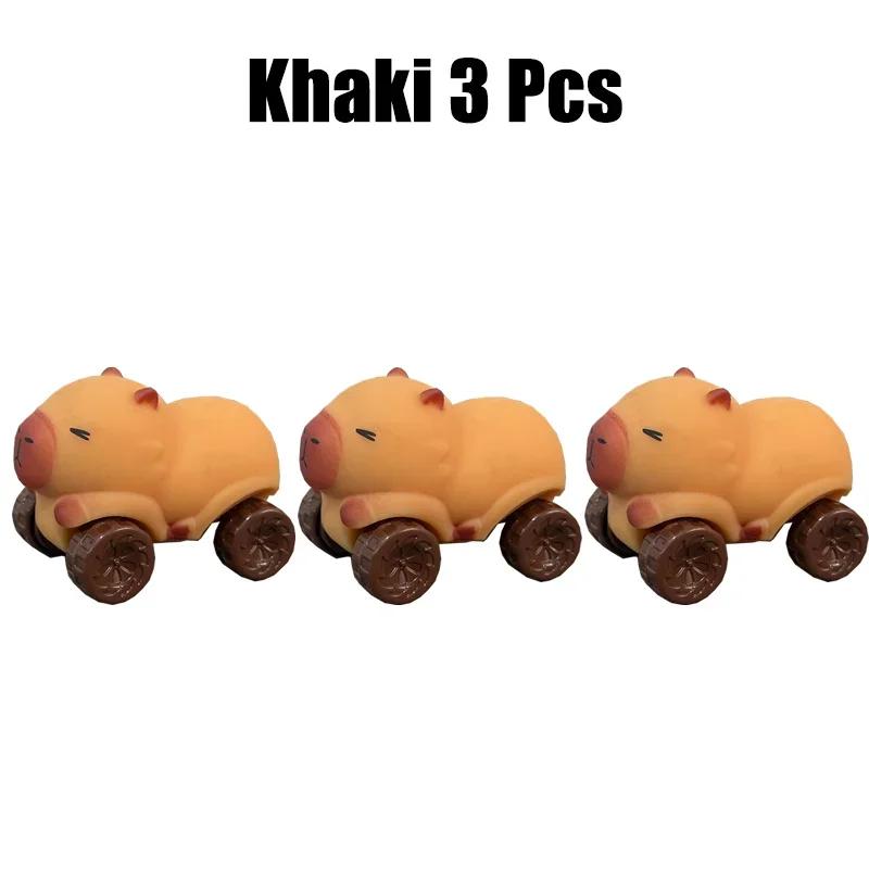 Squeeze Capybara Car Funny Gift Creative Cartoon Capybara Soft Mochi Stress Relief Kids Adults Fidget Vent Decorationaccessories