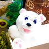 Polar Bear Puppet, Ventriloquism Gloves, Plush Toy [with Meat]