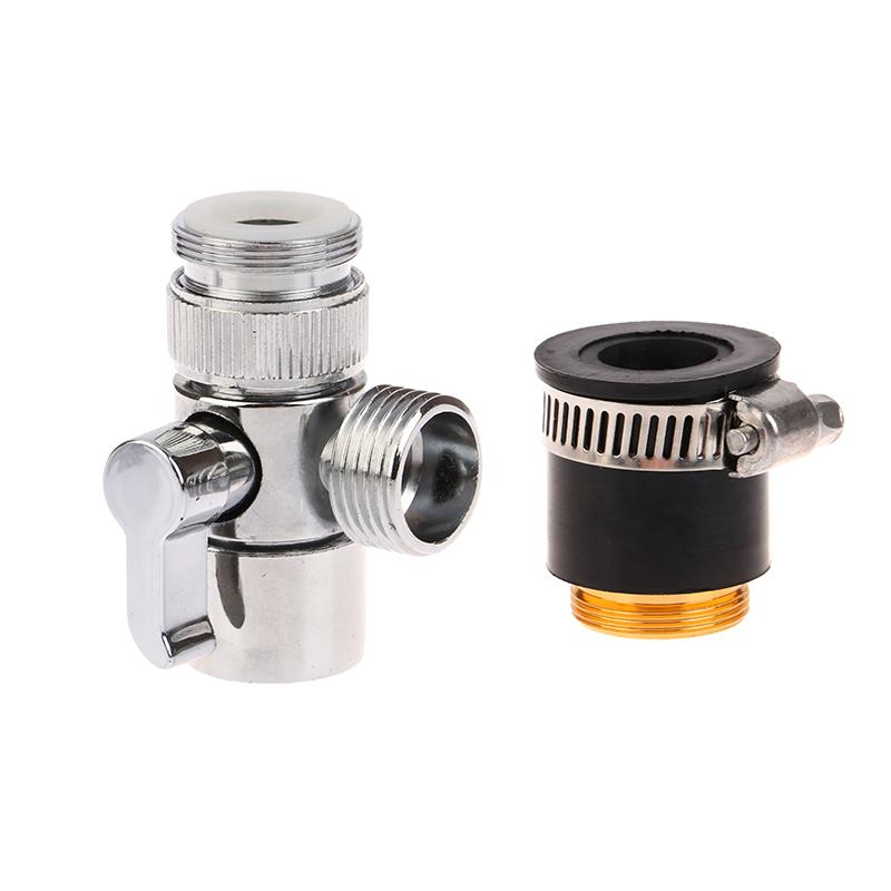 Alloy Faucet Fittings Diverter Pipe Single-Cut Valve Switching Adapter Tube Connector Water Purifier Water Filter Accessories