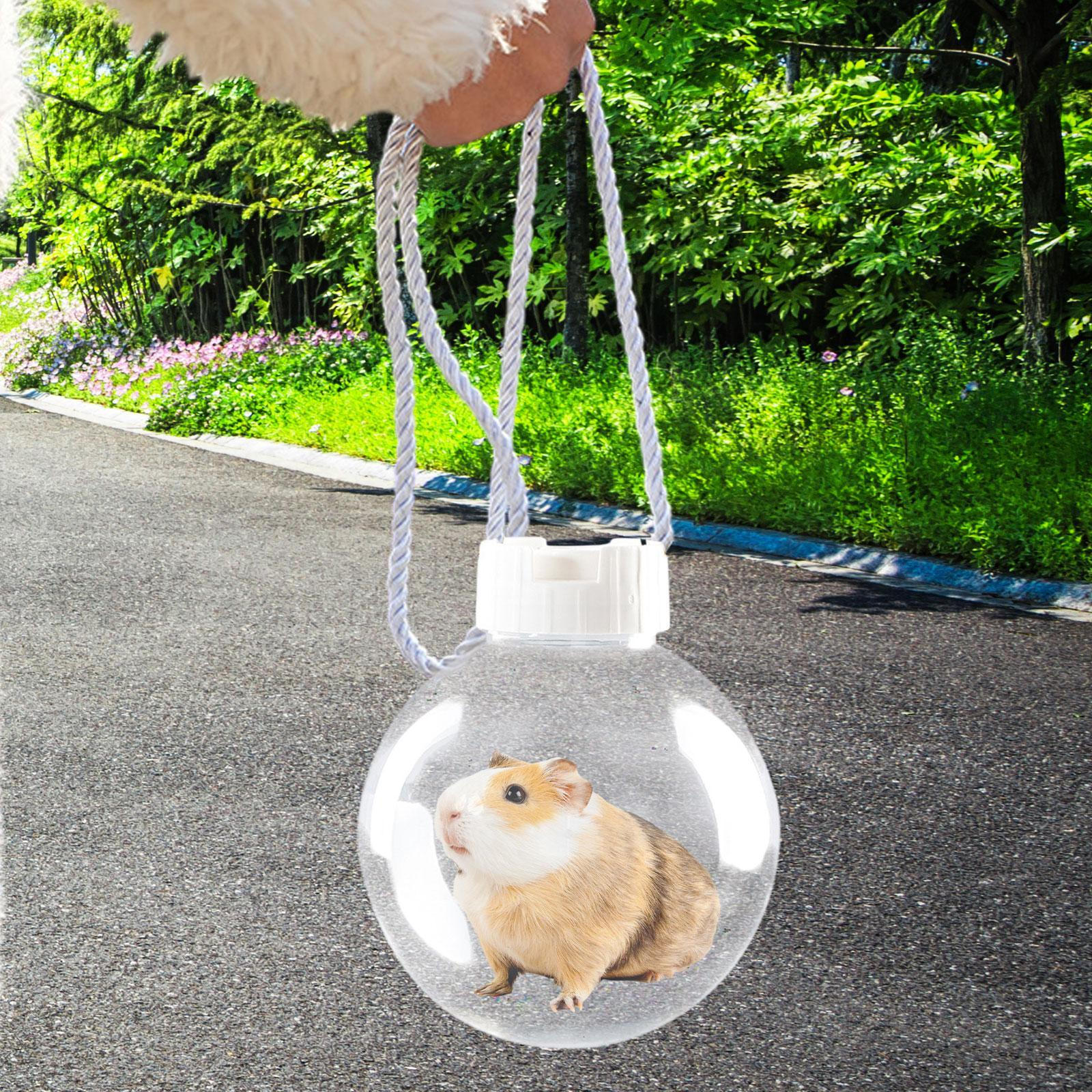 

Переноска для хомяков, клетка, сумка для морской свинки, дышащий чехол для переноски мелких животных для домашних животных with rope