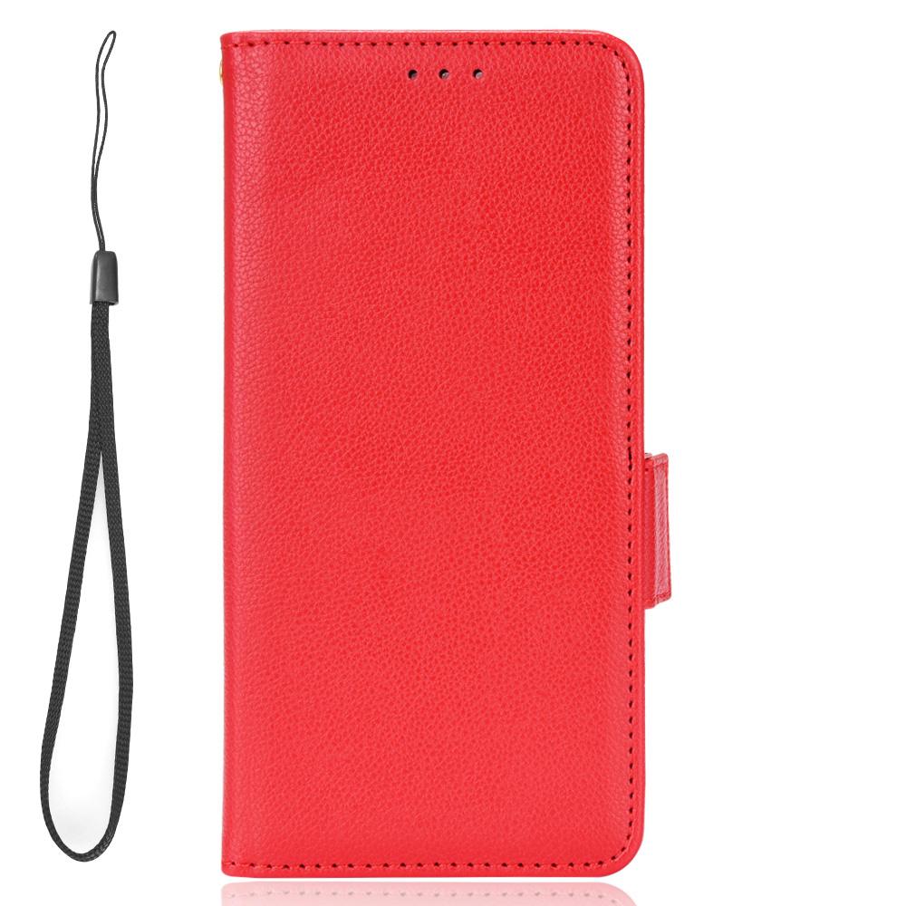 PU Leather Case for OnePlus Nord 3 5G/Ace 2V Litchi Texture Folio Flip Wallet Stand Phone Cover