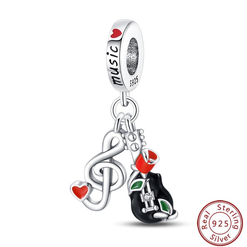 Professional Series Copper Doctor Teacher Painter Musician Charms Beads 3Mm Diy Fine Jewelry Making