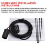 For Kawasaki Z750 Z1000 Z-750 Z-1000 2007 2008 2009 Motorcycle Gear Indicator Speed Digital Display Meter Ecu Plug Accessories