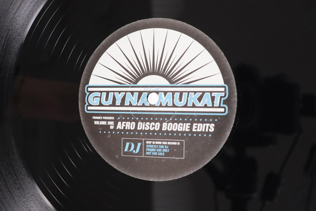 

12inch Record GUYNAMUKAT Afro Disco Boogie Edits Volume One GUYNAMUKAT001 GUYNAMUKAT 2010 UK SoulFunk Used