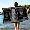 US Dollar Microfiber Beach Towel Absorbent Quick Dry Soft Yoga Swimming Resort Mountain Climbing Towel
