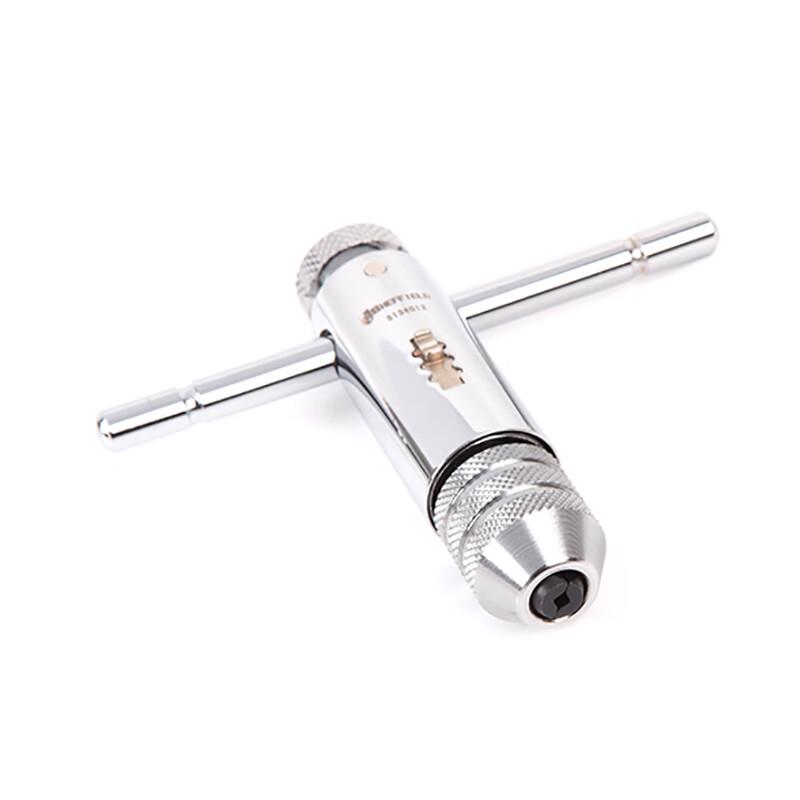SHEFFIELD S134012 T-Handle Ratchet Tap Wrench (M3-M10)