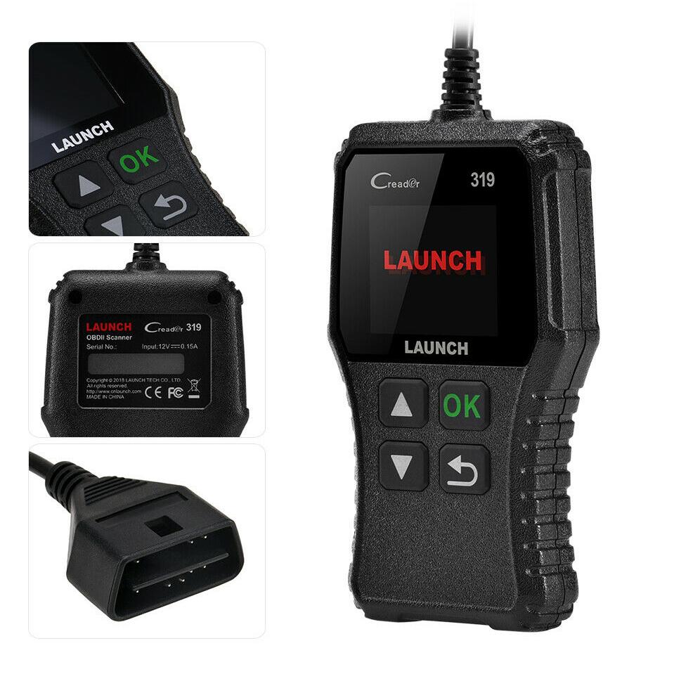 LAUNCH CR319 OBD2 Engine Fault Code Reader Check Engine Universal Auto