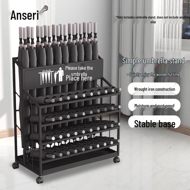 Anserui Commercial Mobile Umbrella Stand