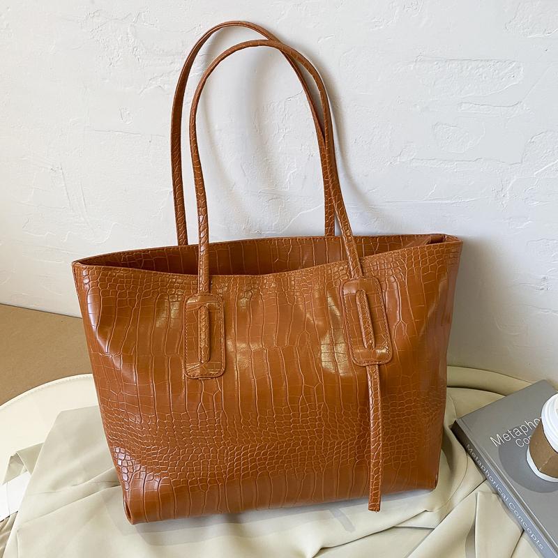 

Ретро сумка-тоут женская модная корейская сумка для поездок на работу универсальная большая вместительная на плечо большая сумка