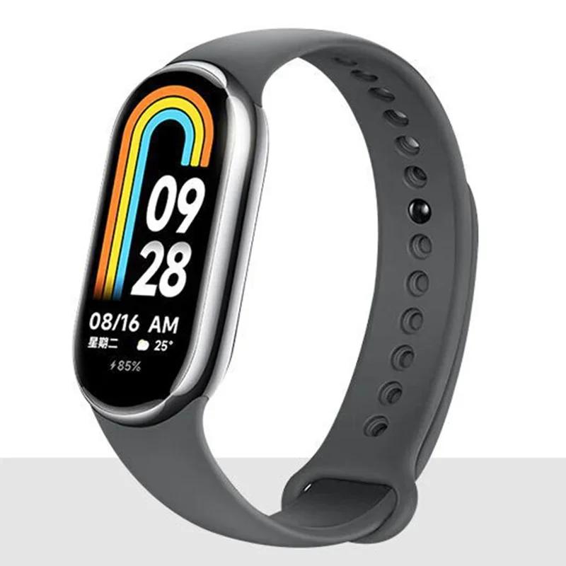 Curea pentru Mi band 8 xiaomi 8 NFC Brățară Sport Curea de înlocuire din silicon Smartwatch Brățară Curea de ceas Xiaomi Mi Band 8 Curea