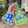 Mini Cartoon Capybara Recorder Keychain Backpack Toy Pendant - Portable Student Ornament