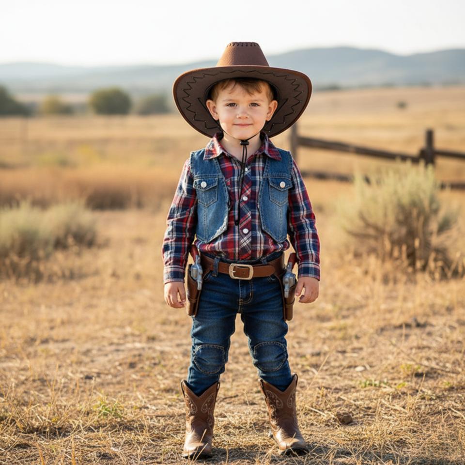 Brown Cowboy Hat