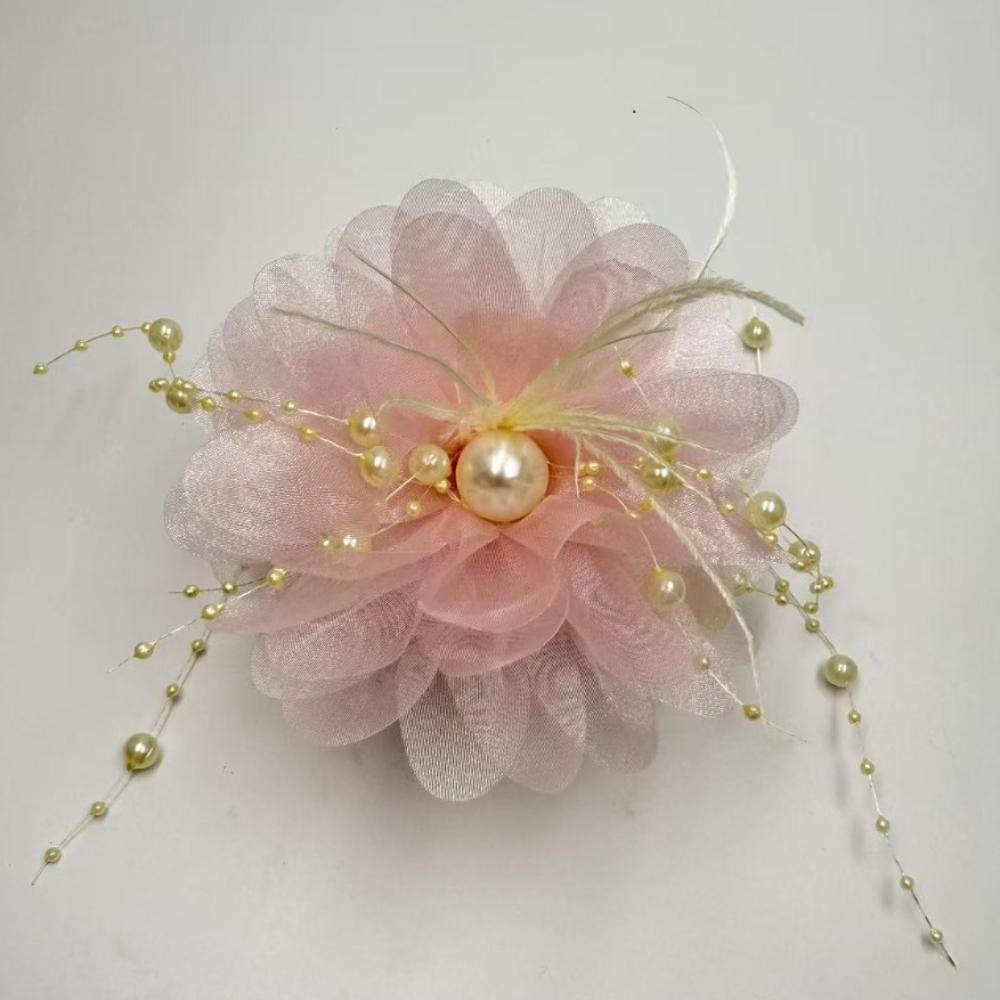 Kunststoff Greifspange Pfingstrose Blume Haiklammer Mode Haaraccessoires Frauen