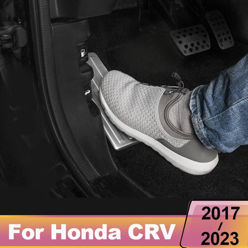 Car Pedal Cover For Honda CR-V CRV 2017 2018     Footplate Footboard Foot Rest Pedal Pad Parts Car Styling