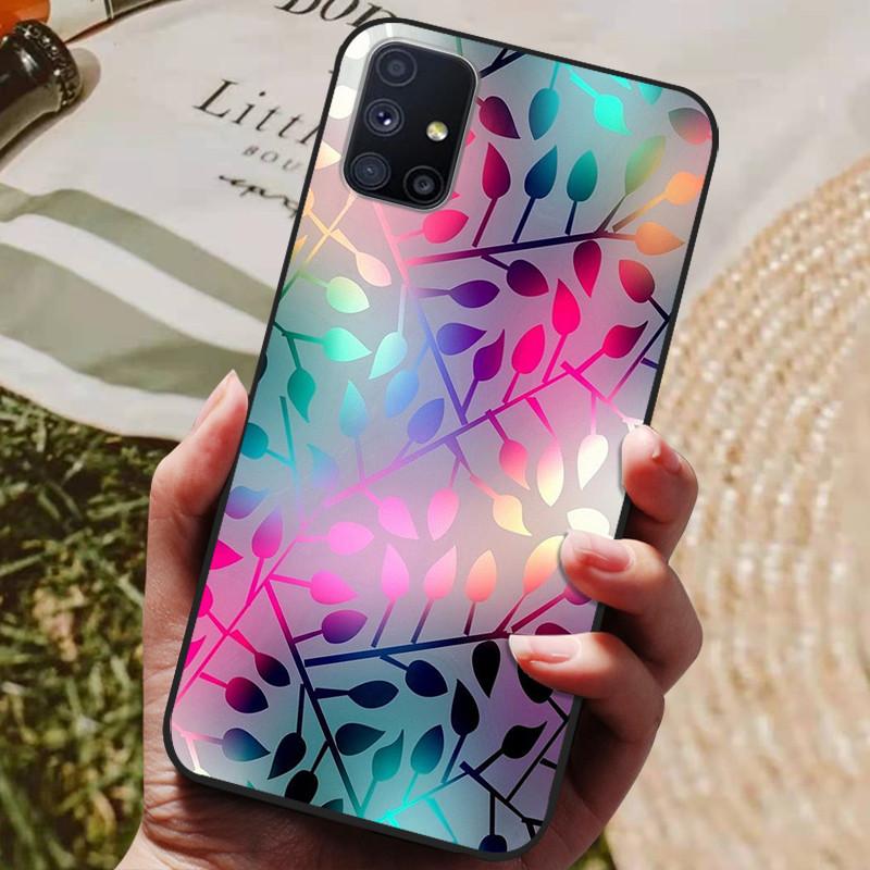 For Samsung Galaxy M51 Case Wolf Cartoon Silicon Soft TPU Back Cover For Samsung M51  Phone Cases GalaxyM51 M 51 M515F Coque