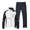 Spring Running Sets Men Sport Suits Sportswear Set Fitness Training Warm Breathable Tracksuit Zip Pocket Jogging Suit