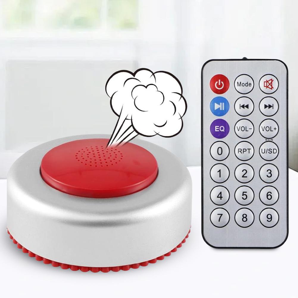 Remote Controlled Fart Machine Noise Maker with 50 Different Realistic Sounds Prank Toy Funny Gag Sound Machine for Party