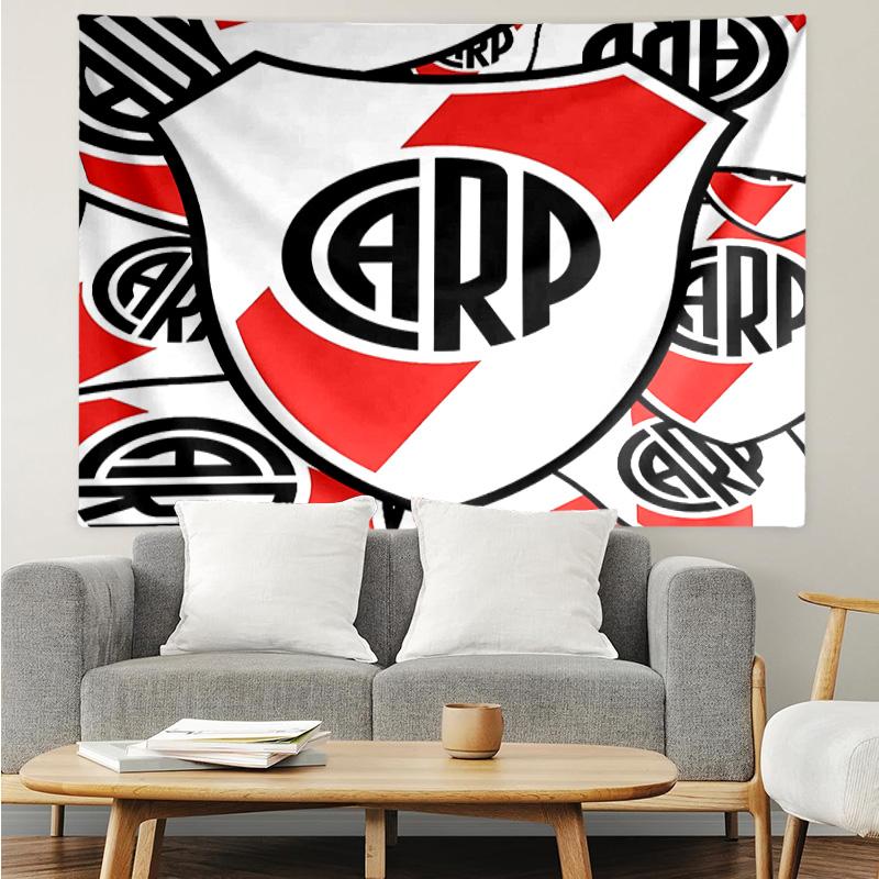 Club Atlético River Plate Tapestry for Bedroom Aesthetic Classroom Tapestries Wall Hanging for Living Room Dorm Office,Ideal Creative Gift