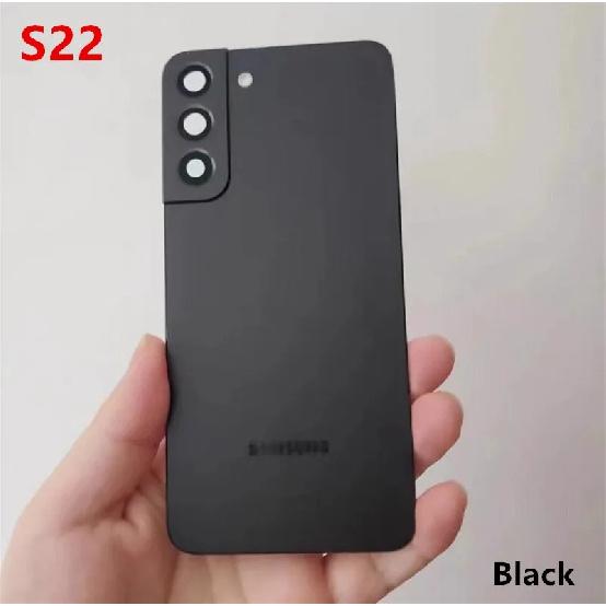 S908 Housing For Samsung Galaxy S22 Ultra Plus S901 S906 5G Battery Cover Glass Repair Back Door Rear + Logo Camera Lens