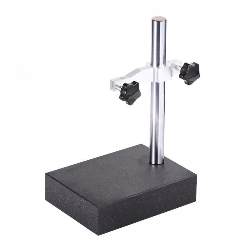 Digital Dial Indicator Stand with Marble Base, Height Gauge, and Measuring Seat