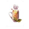 Lemon Tea D Texture Metal Poster Customized Wall Art Tin Sign Gift for Mancave Gaming Room Decoration Cozy Home Decorations