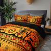 2/3Pcs South American Tribal Totem Duvet Cover Set, HD Printing All Season Bedding with Pillowcases, Home Dorm Decor