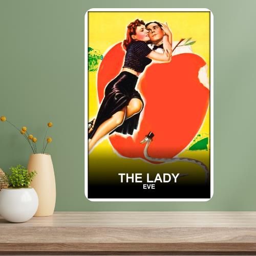 The Lady Eve Metal Movie Poster Sign 20x30cm（7.8x11.8inch）