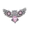 Rosa Morganit Edelstein Silberanhänger, 925 Sterlingsilber Designeranhänger, Juni Geburtsstein Geschenk, Partywear Damenschmuck JCP-8-11