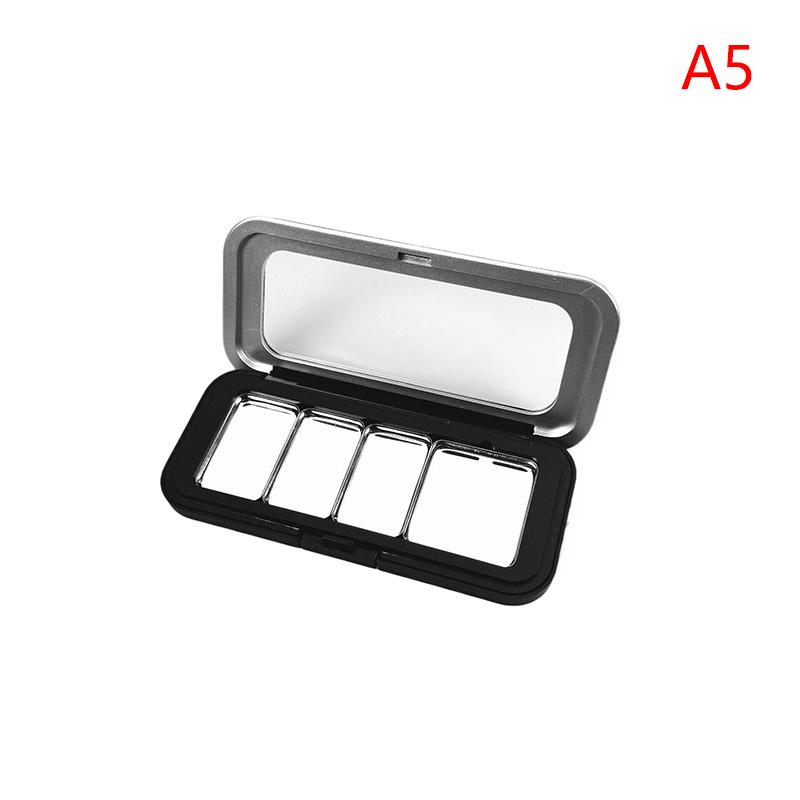 Leere magnetische Kosmetikpalette 1/2/3/4/6/7/12 Fächer Eisenplatte Lidschatten Rouge Lippenstift DIY Make-up Box