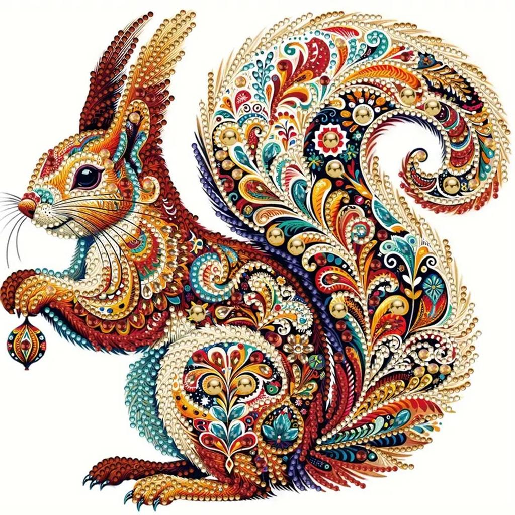 5D DIY Diamond Painting Animal Kit Butterfly Rabbit Cat DIY Partial Special Shaped Drill Handmade Diamond Mosaic Art G
