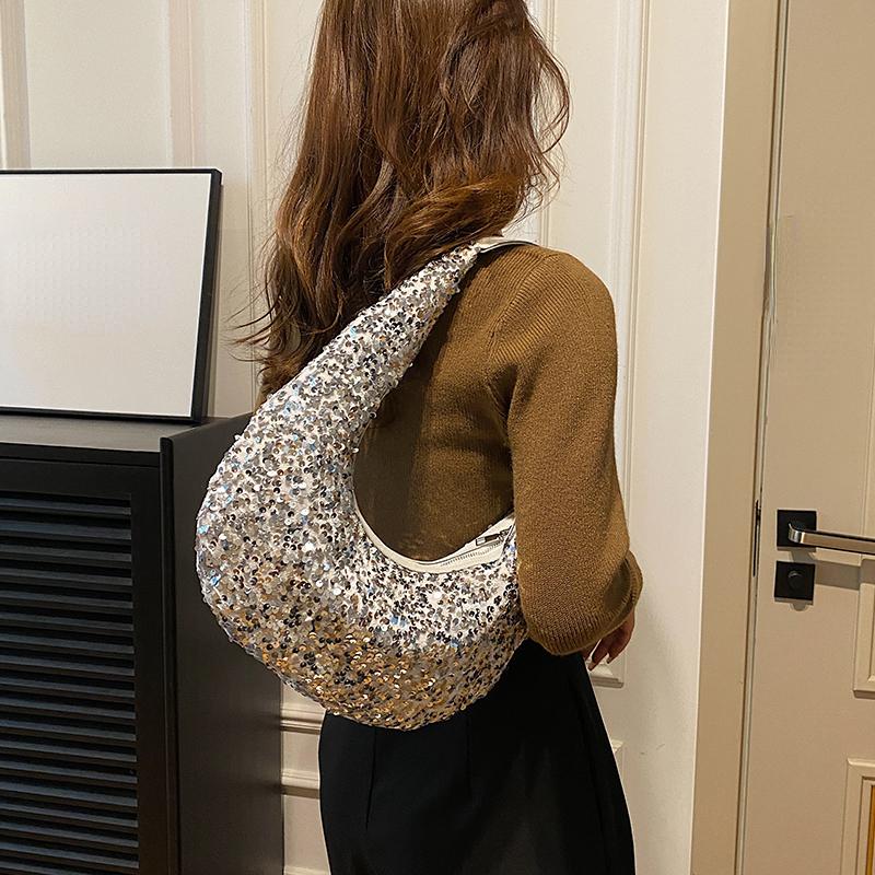 Модная сумочка с блестками — фото 7