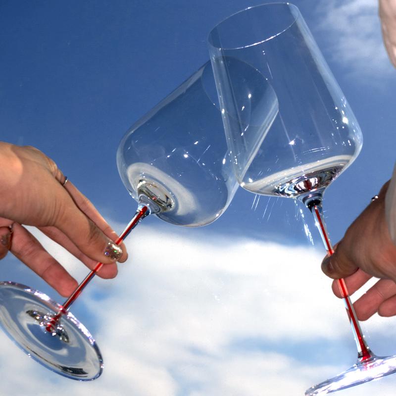 

JINYOUJIA Zalto Style Страстная любовь Серия Хрустальный бокал для вина ручной работы Очень тонкий виртуозный безупречный бокал 601-700ml