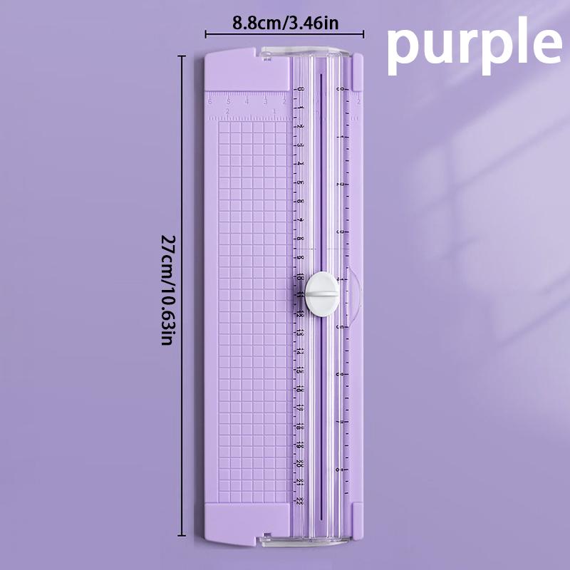 A4 Bidirectional Cutting Paper Cutter With Pull-Out Ruler For Photo Trimmers Scrapbook Lightweight Cutting Mat Machine