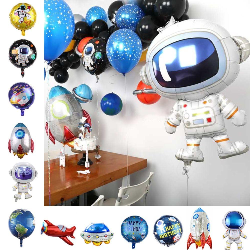 

Standing Rocket Balloon Toy Thickened Universe Series Party Decor Birthday Party