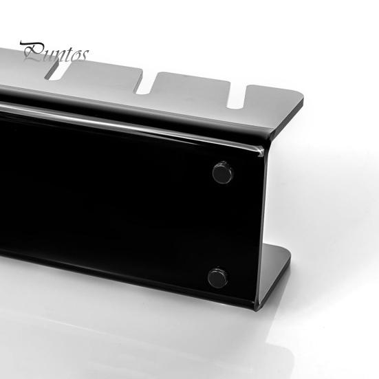 Soporte de almacenamiento para sombreros para guardar 7 sombreros, estante de exhibición de acrílico para gorras de béisbol, organizador de sombreros sin instalación para sala de estar, dormitorio, armario y tocador