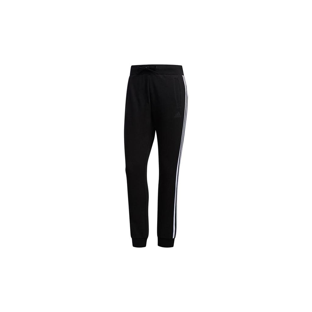 Adidas PT FL 3S Slim Knit Pants Women Bottoms Black FI9274