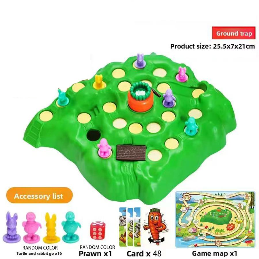 High-Standard 1 Set- High-Standard Carrot High-Standard Rabbit Premium-Quality Trap Premium-Quality Table Premium-Quality Board Defend Top-Grade