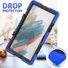 With Built-in Screen Protector Case For Samsung Tab S6 Lite 10.4 SM-P620 P613 P610 A7 10.4 T500 505 A8 10.5 X200 205 Stand Cover