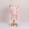 Children Hat Plush Bear Ear Styling Warm Windproof Winter Hat with Face Guard Neckerchief Function Vertical Headgear