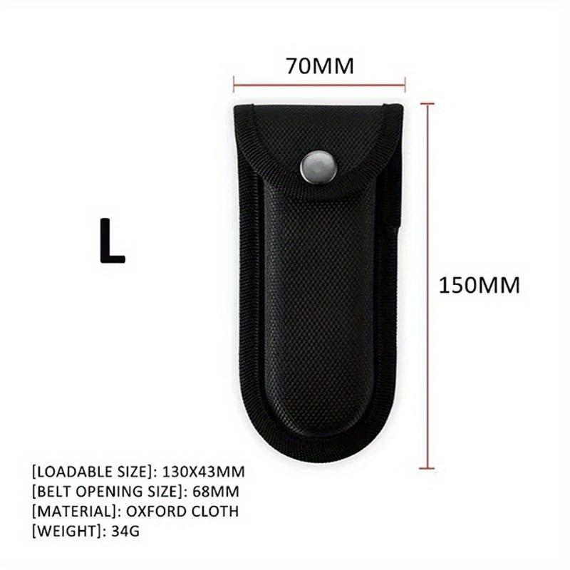 

2pcs EDC Tactical Knives Cover Bags Nylon Oxford Set Folding Knife Packaging Nylon Case Gift Knife Set Pliers Scabbard Pouch