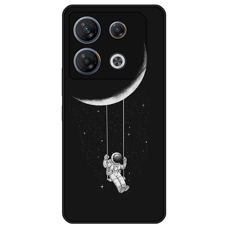 Für Infinix GT 10 Pro Gehäuse TPU lackierte Rückseite Infinix GT 10 Pro weiche Silikonhülle