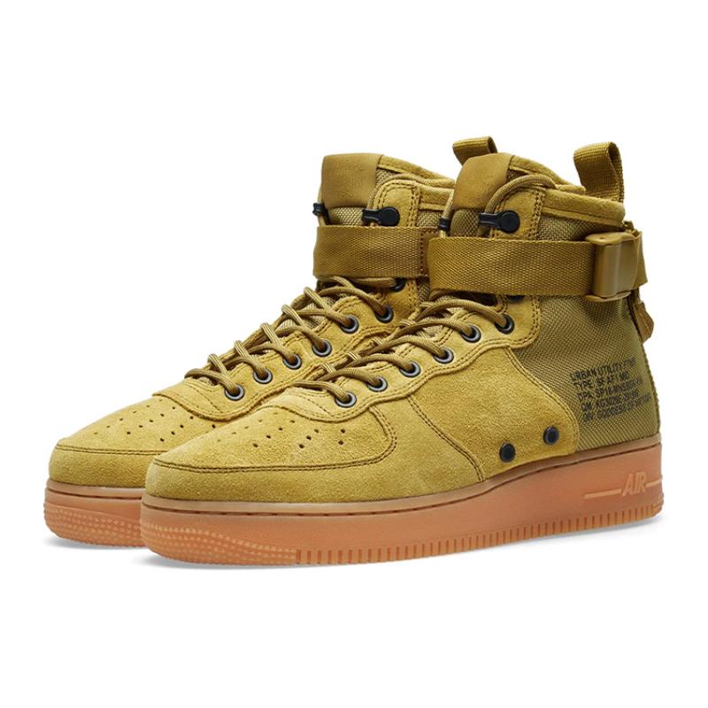 Nike Air Force 1 Mid 'Desert Moss' Sneakers 917753-301