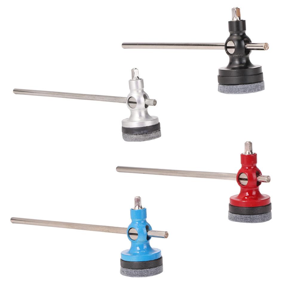 Bass Drum Pedal Schlägel Aluminiumlegierung Trommelhammer mit Filzkopf Zubehör