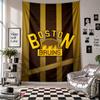 Boston Bruins Wall Tapestry Home Decor Wall Hanging Cloth for Bedroom Living Room Background