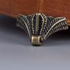 Delicate Box Protector Decorative Furniture Part Hardware Corner Bracket Feet Leg