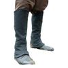 Medieval Gaiters Knight Warriour Boots Cover Renaissances Cosplay Accessories Sterevunk Shoe Cover Adjustable