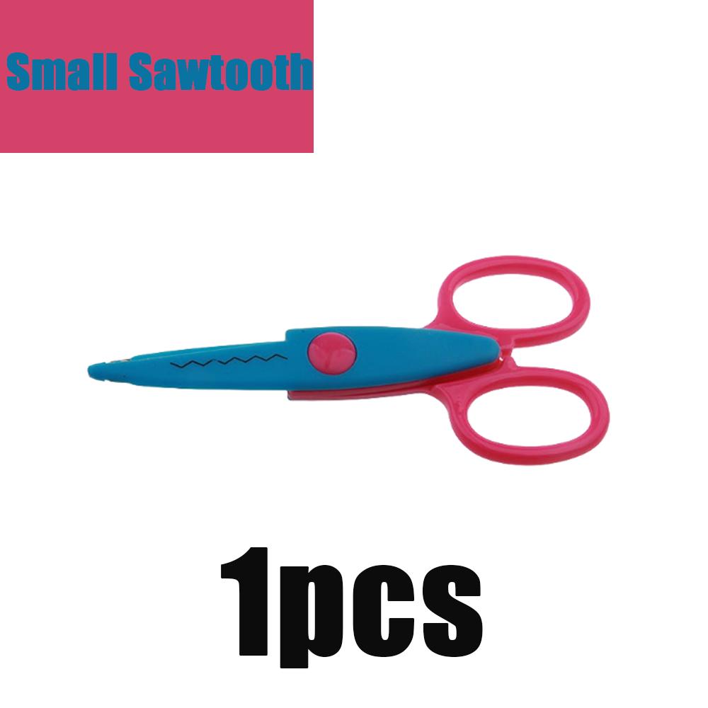 1/6pcs Student Diy Color Album Decorative Lace Secure Scissors Paper Cutter Kids Creative Diary Craft Tools For Gifts Supplies