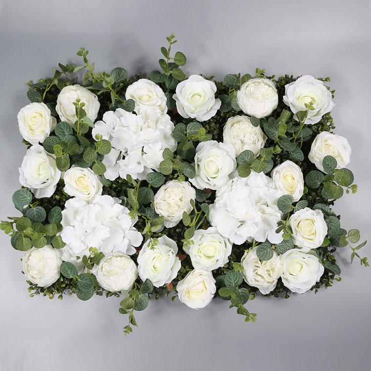 background wall Simulated flower rose embroidered ball birthday party wedding door decoration fake flower pendant wall decor